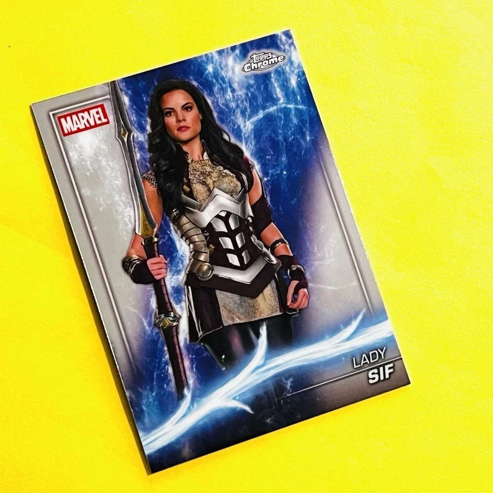 2025 Topps Chrome‎ Marvel Studios Phase One Lady Sif #18 Thor